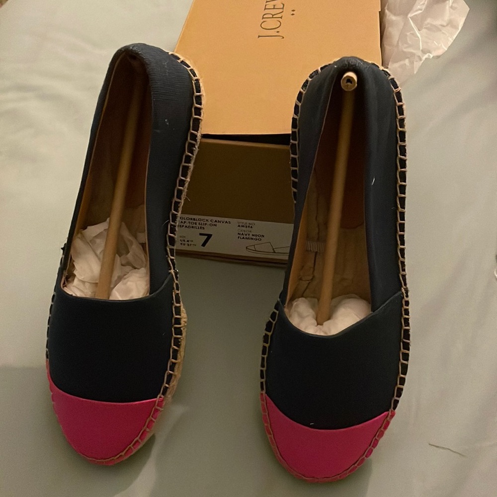 J Crew Espadrilles size 7